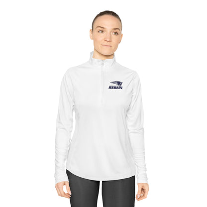 Champlin Park Rebels Ladies Quarter-Zip Pullover - Stylish & Comfortable Activewear