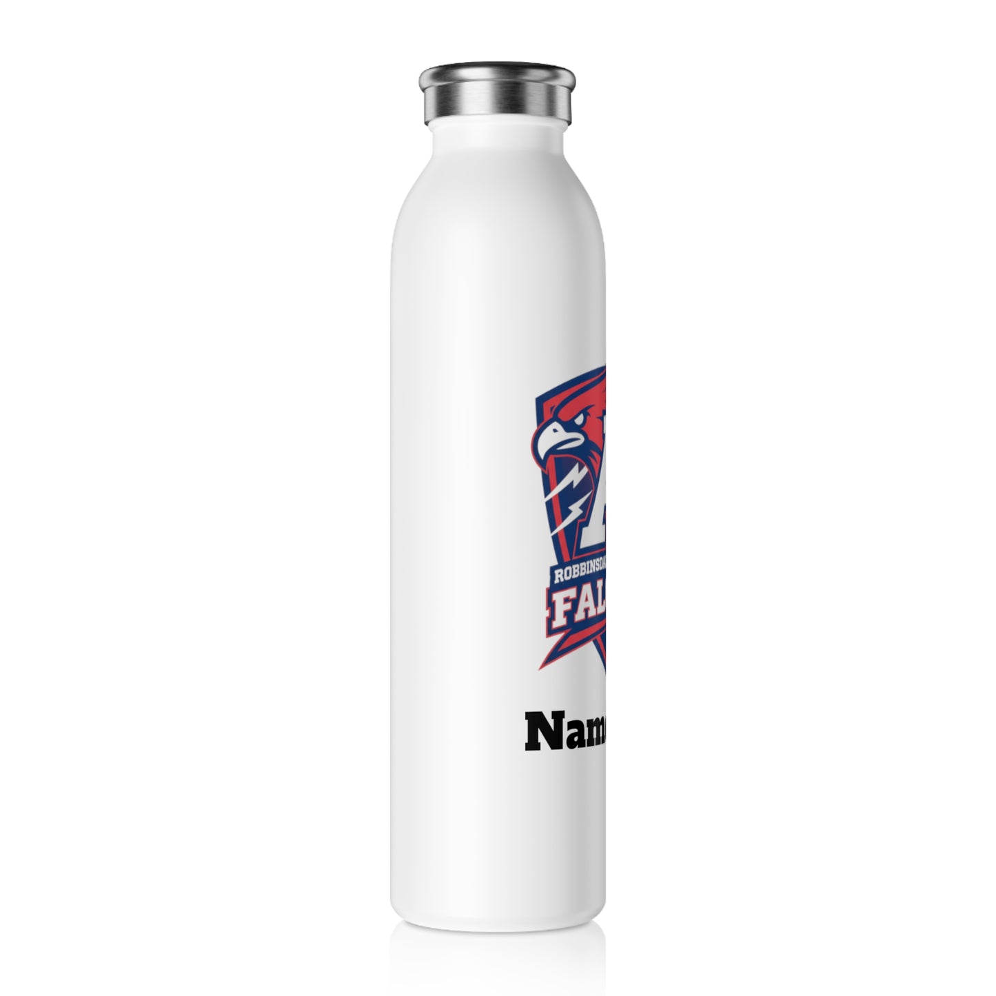 Robbinsdale Armstrong Falcons Slim Water Bottle —  Stainless Insulated Bottle
