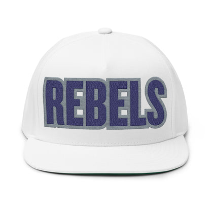 Champlin Park Rebels Flat Bill Cap
