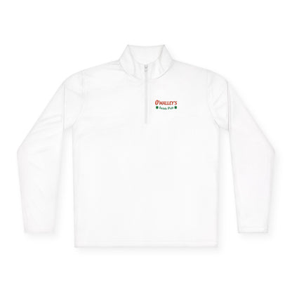 Quarter-Zip Pullover — O'Malley's Logo Embroidered Chest - Unisex
