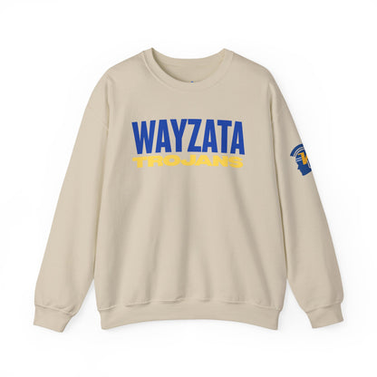 Wayzata Trojans Sweatshirt – Crewneck School Spirit Pullover