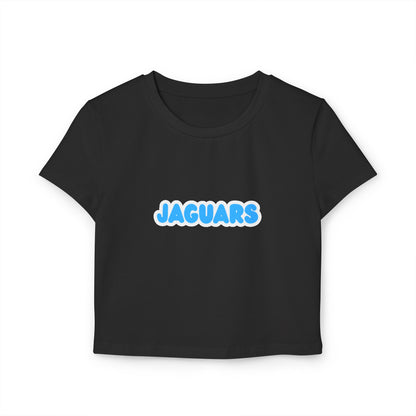 Bloomington Jefferson Jaguars Women’s Baby Tee - Retro Graphic Top for Casual Vibes