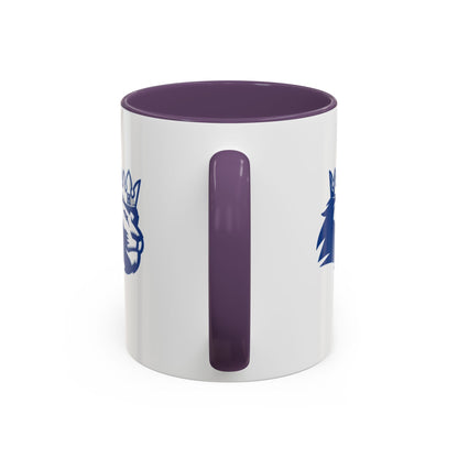 Hopkins Royals Color Accent Coffee Mug