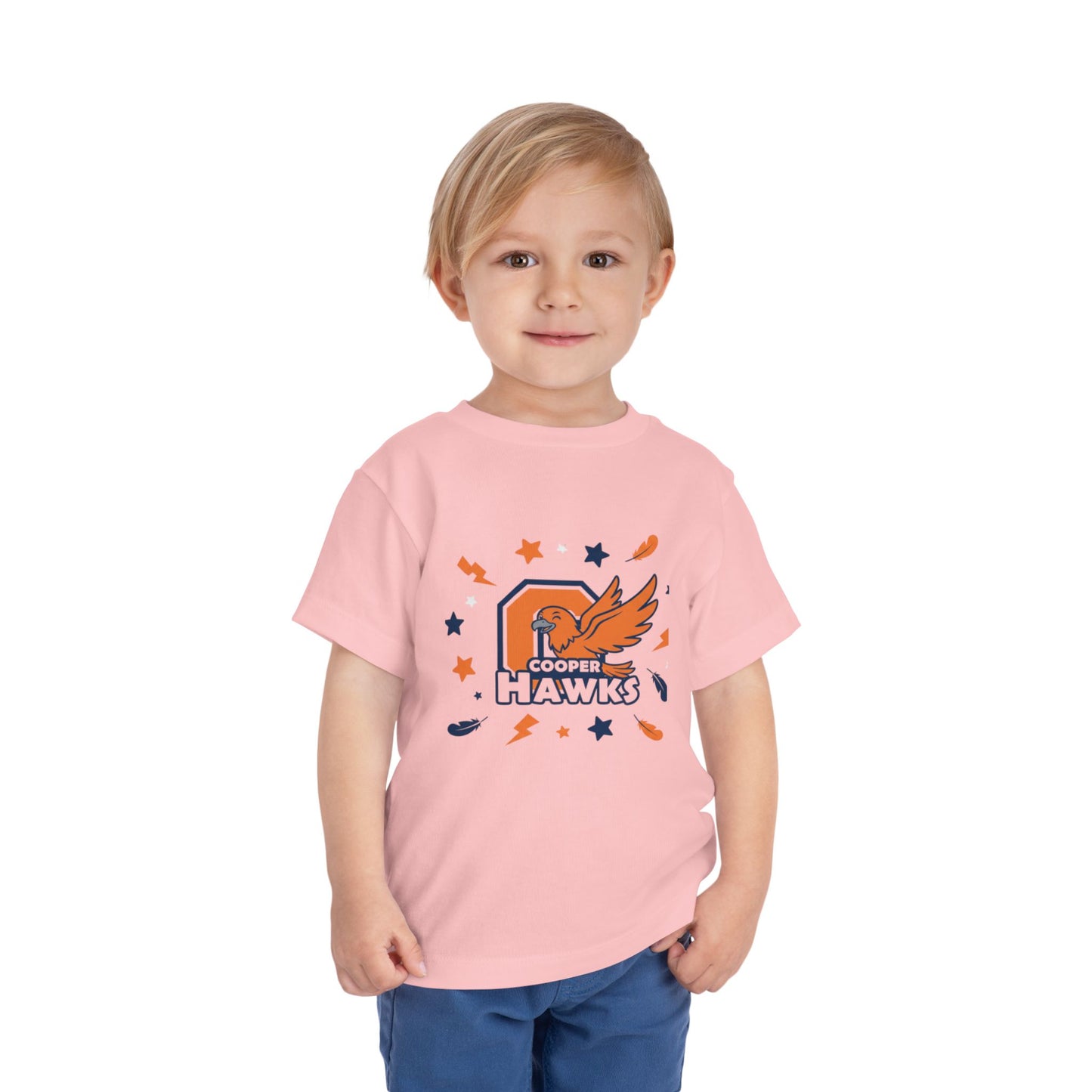Robbinsdale Cooper Hawks Toddler Short Sleeve Tee – Playful & Sporty Shirt for Little Fans