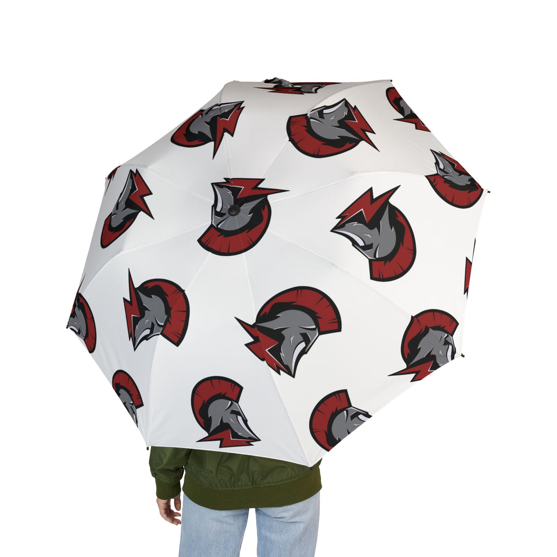 Richfield Spartans Stylish Foldable Umbrella - Compact Rain Protection