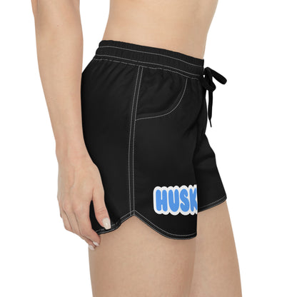 Saint Anthony Huskies Women's Black Casual Shorts