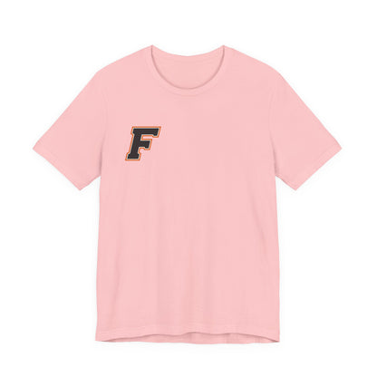 Farmington Tigers 'F' Graphic Tee — Retro Letterman Style T-Shirt