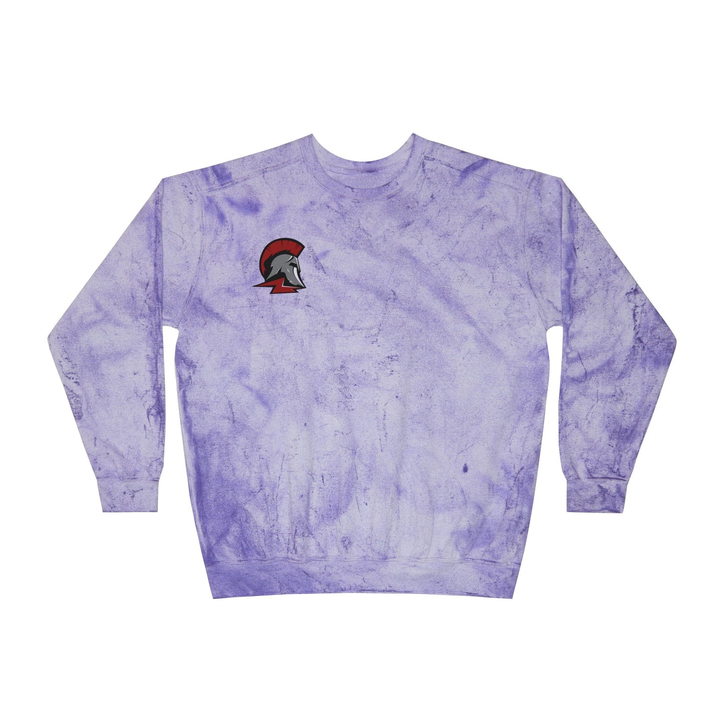 Richfield Spartans Color Blast Crewneck Sweatshirt for a Vibrant Vibe, Unisex Tie-Dye Fashion