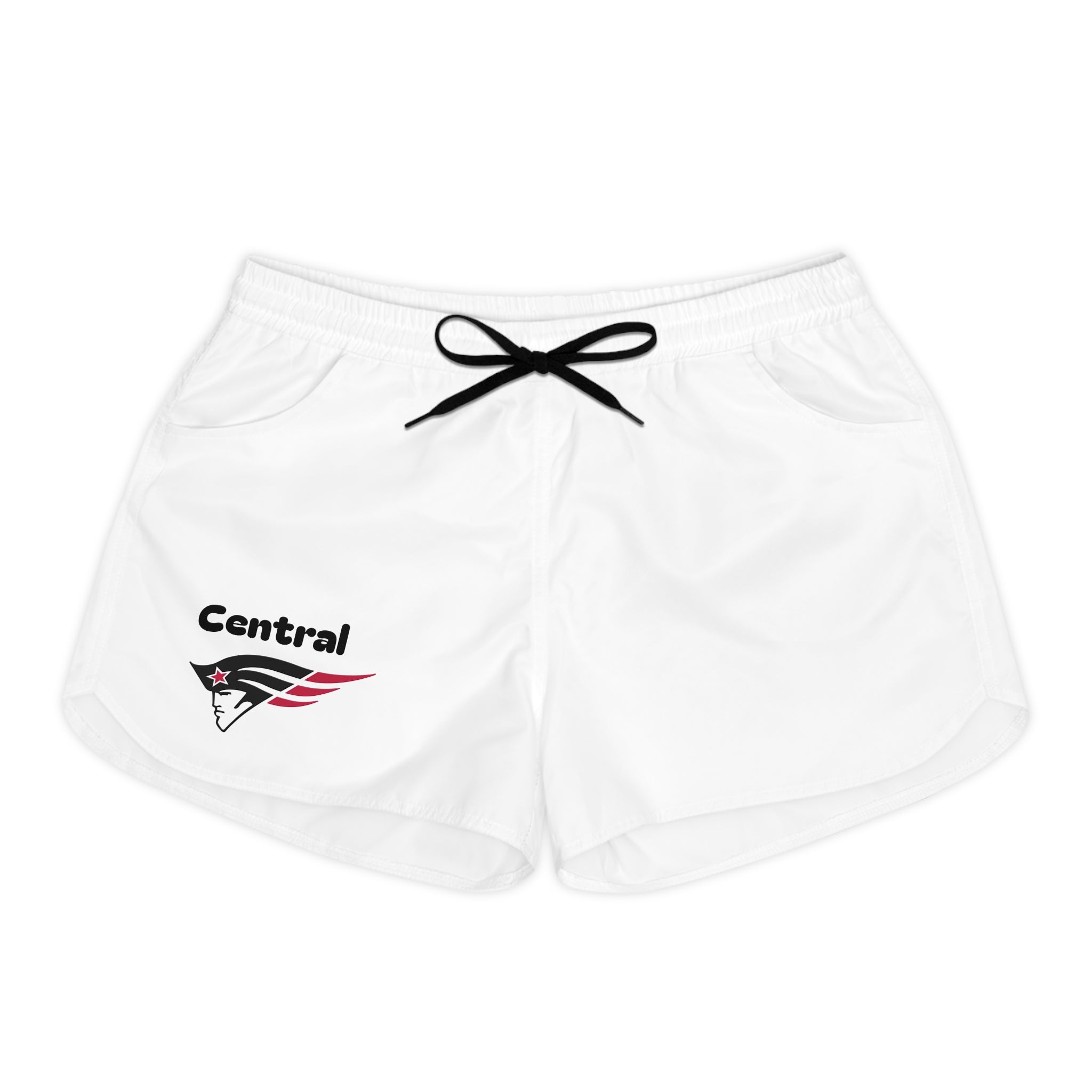 Saint Paul Central Minutemen White Women's Casual Shorts