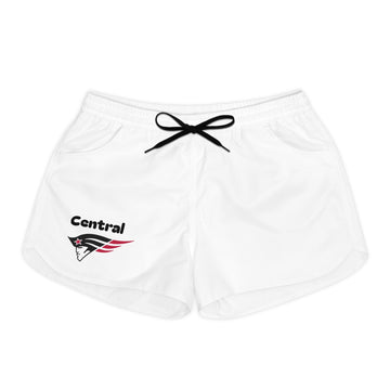 Saint Paul Central Minutemen White Women's Casual Shorts