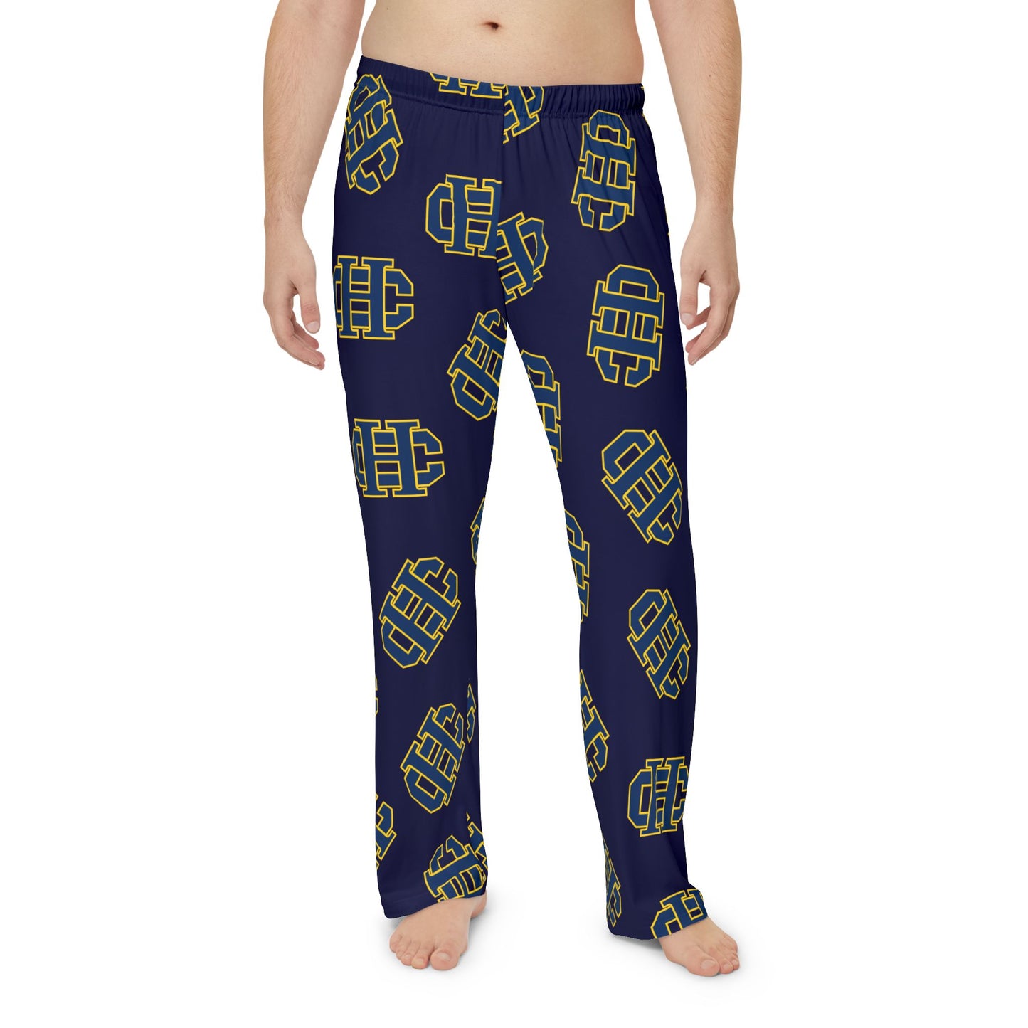 Columbia Heights Hylanders Men's Pajama Pants - Comfortable Lounge Wear with Fun Graphic Print for Relaxation & Sleep