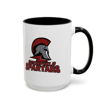 Richfield Spartans Accent Coffee Mug - Stylish 15 oz or 11 oz