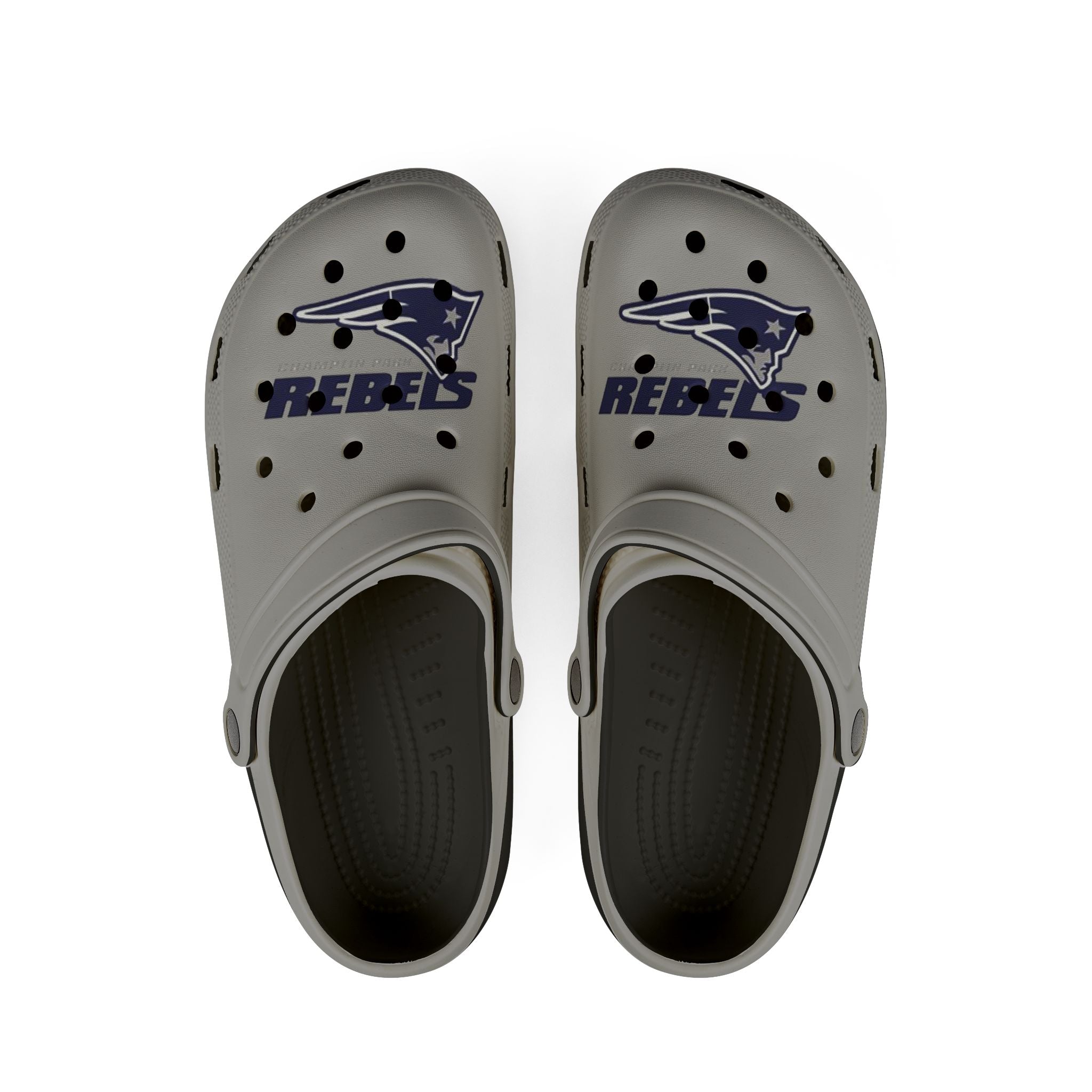 Champlin Park Rebels Stylish EVA Foam Rubber Clogs