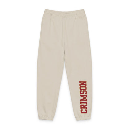Maple Grove Crimson Sweatpants — Cozy Athletic Team Joggers