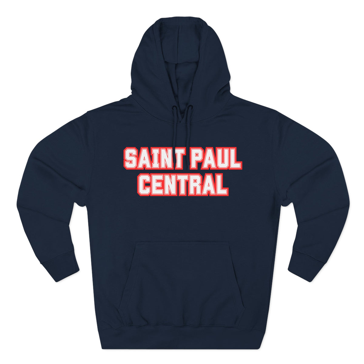 Saint Paul Central Hoodie - Classic School Fleece Pullover