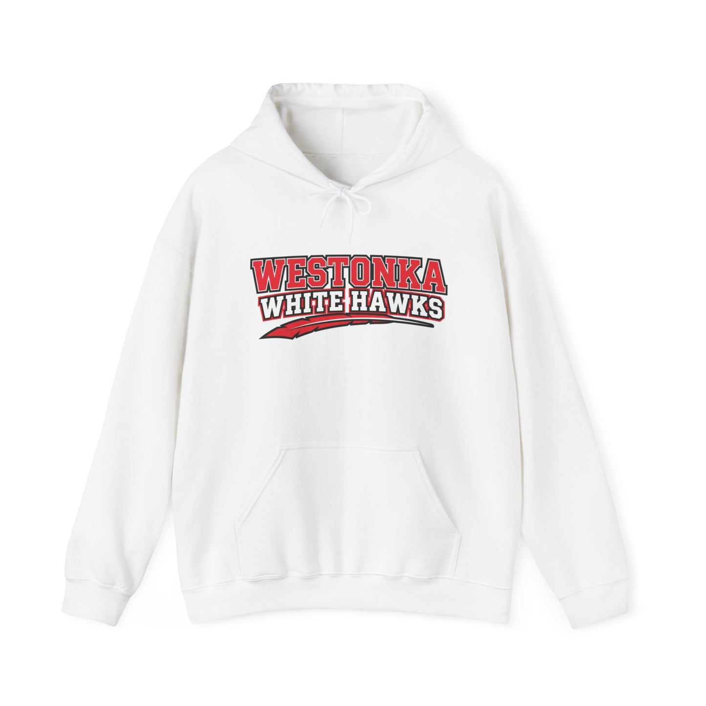 Mound Westonka White Hawks Block Sweatshirt