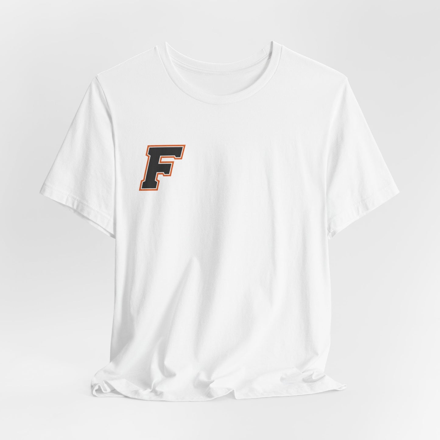 Farmington Tigers 'F' Graphic Tee — Retro Letterman Style T-Shirt