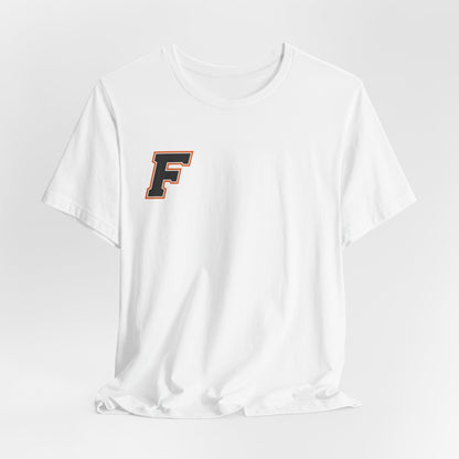 Farmington Tigers 'F' Graphic Tee — Retro Letterman Style T-Shirt