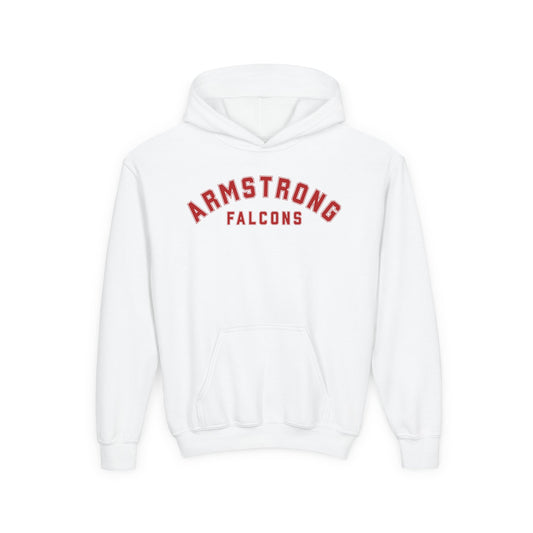 Robbinsdale Armstrong Falcons Youth Heavy Blend Hooded Sweatshirt - Perfect for School and Sports Events