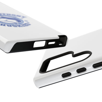 Saint Anthony Huskies Tough Phone Case — Protective White Phone Cover with Husky Logo