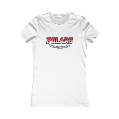 North Saint Paul Polars Women's Favorite Tee — Sporty School Spirit T-Shirt