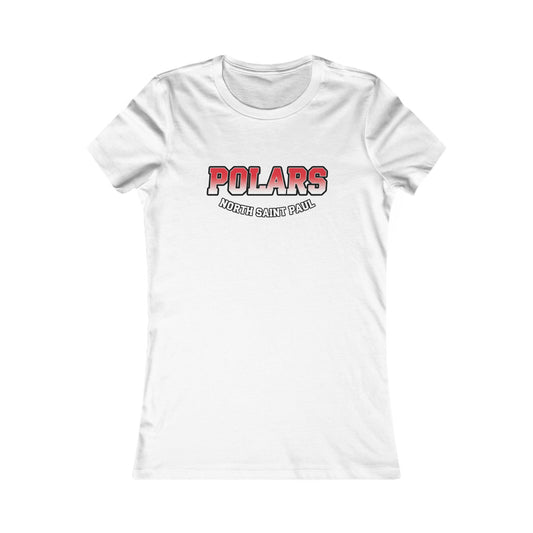 North Saint Paul Polars Women's Favorite Tee — Sporty School Spirit T-Shirt
