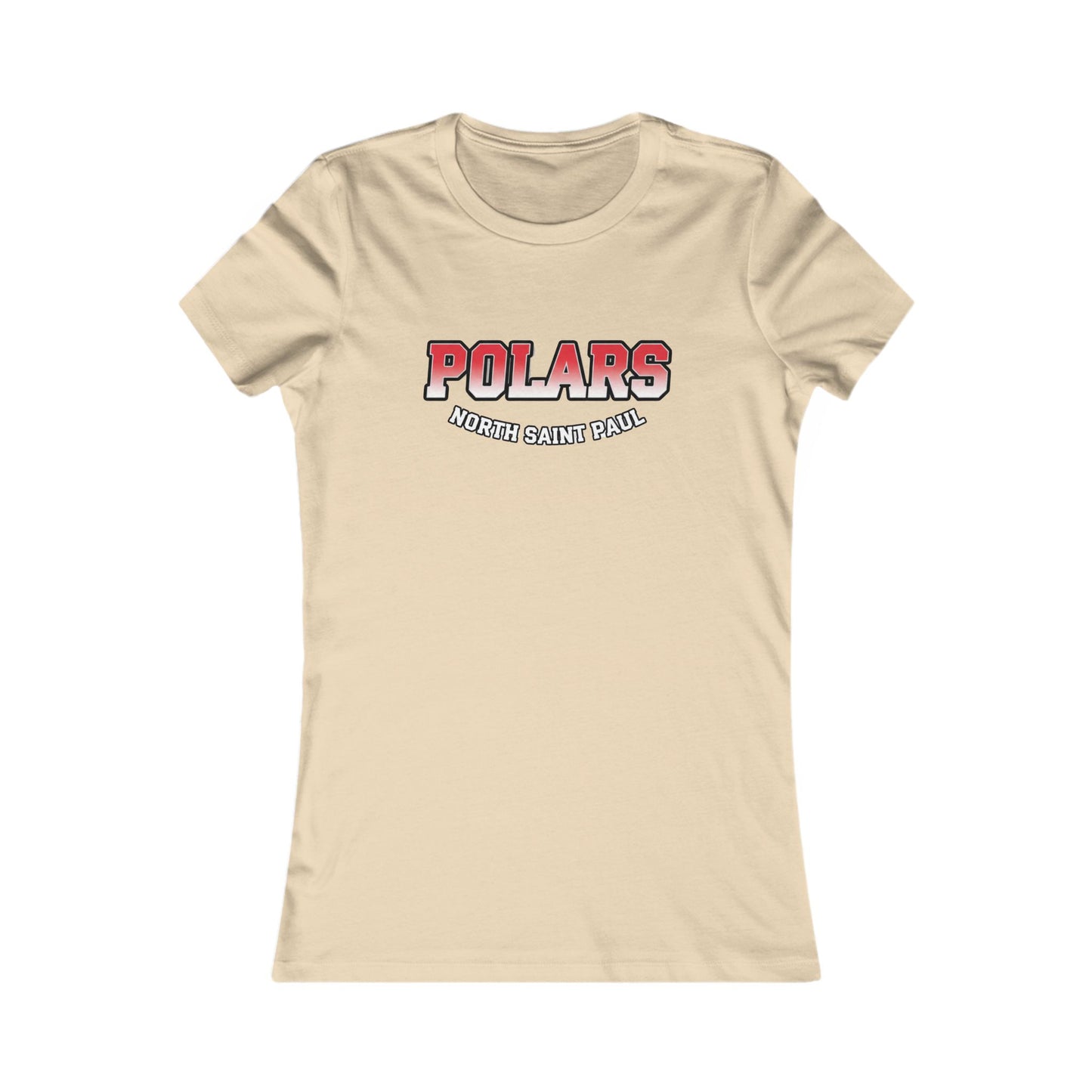 North Saint Paul Polars Women's Favorite Tee — Sporty School Spirit T-Shirt