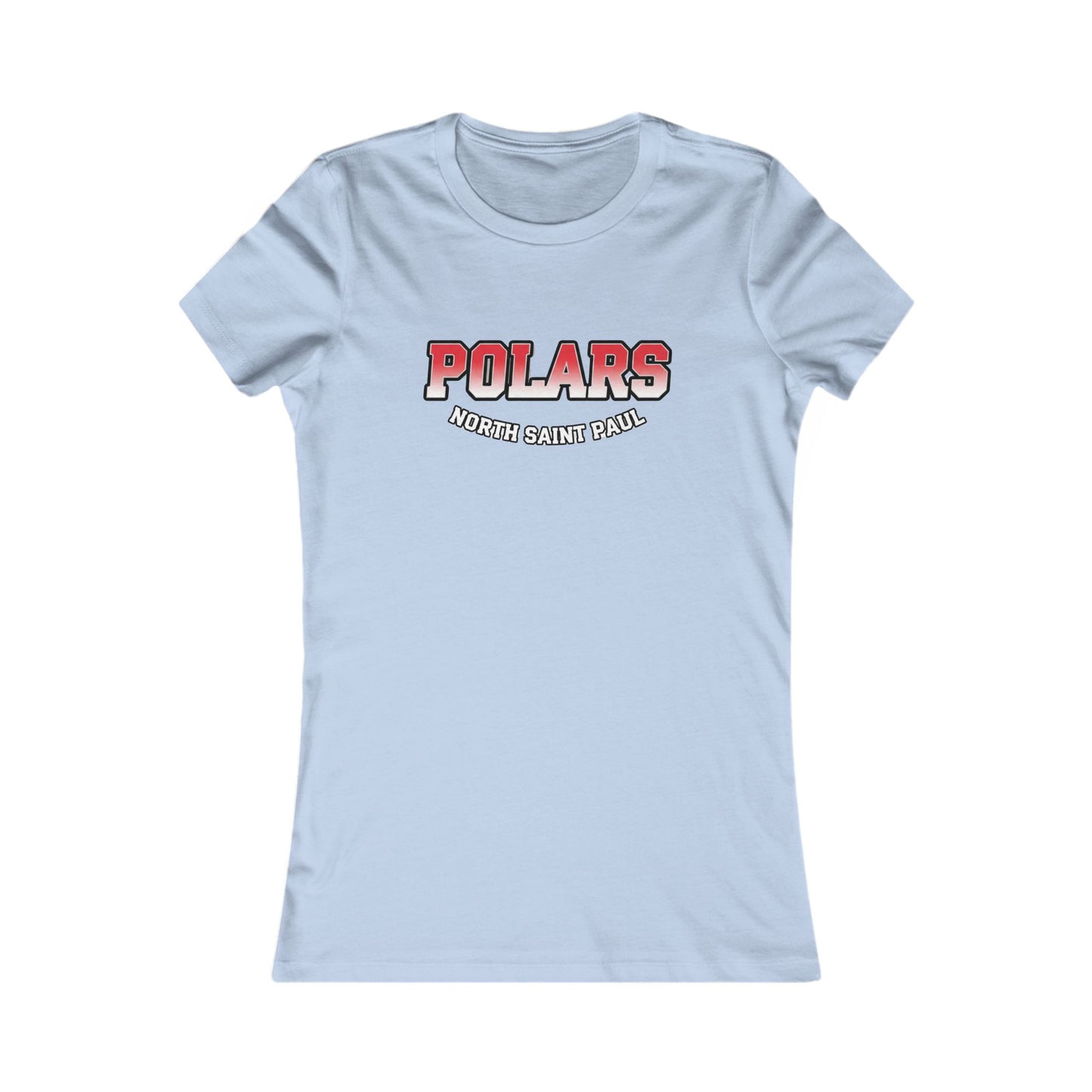 North Saint Paul Polars Women's Favorite Tee — Sporty School Spirit T-Shirt