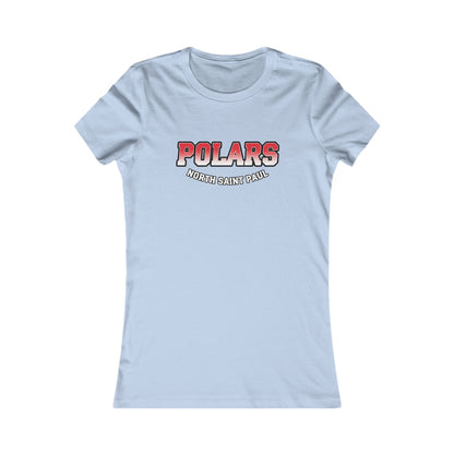 North Saint Paul Polars Women's Favorite Tee — Sporty School Spirit T-Shirt