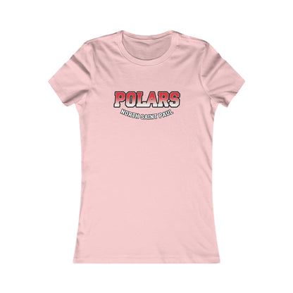 North Saint Paul Polars Women's Favorite Tee — Sporty School Spirit T-Shirt