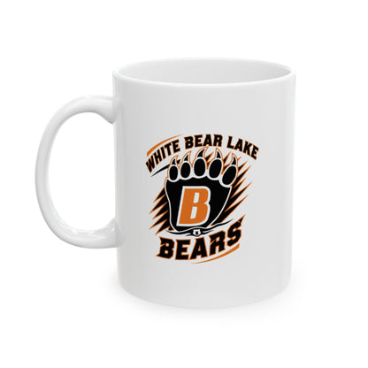 White Bear Bears Ceramic Mug