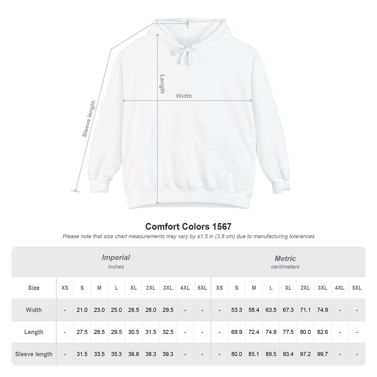 Two Rivers Warriors Hoodie — Garment-Dyed School Sweatshirt