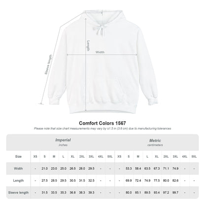 Two Rivers Warriors Hoodie — Garment-Dyed School Sweatshirt