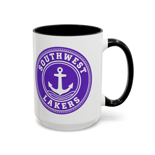 Minneapolis Southwest Lakers Accent Coffee Mug - Perfect for Fans and Everyday Use