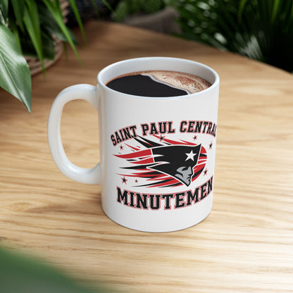 St. Paul Central Minutemen Ceramic Mug - 11oz & 15oz - Perfect for Fans