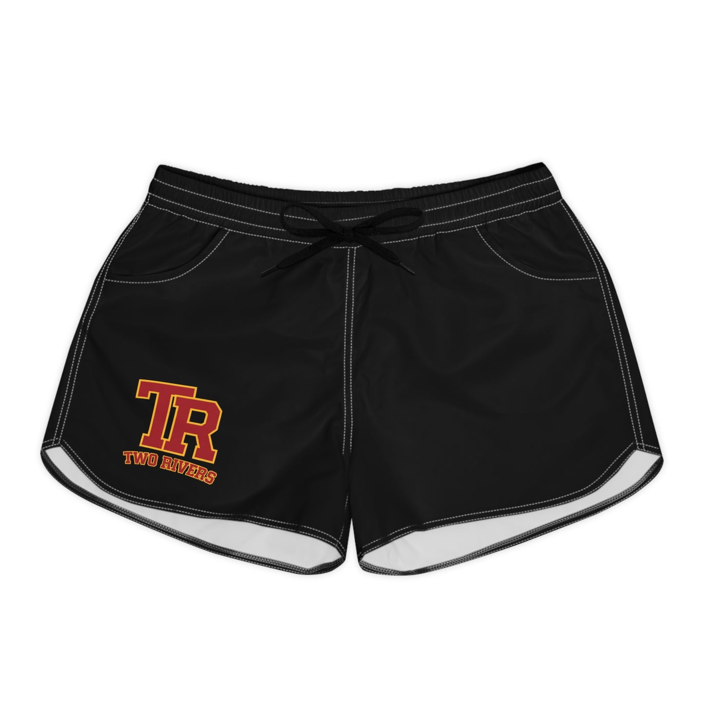 Two Rivers Warriors Women's Black Casual Shorts