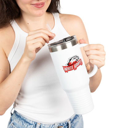 Mound Westonka White Hawks Insulated Travel Mug, 40oz
