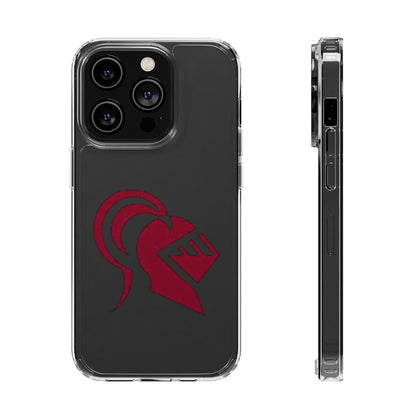 Irondale Knights Shield Clear Phone Case - Durable Protection with Bold Design