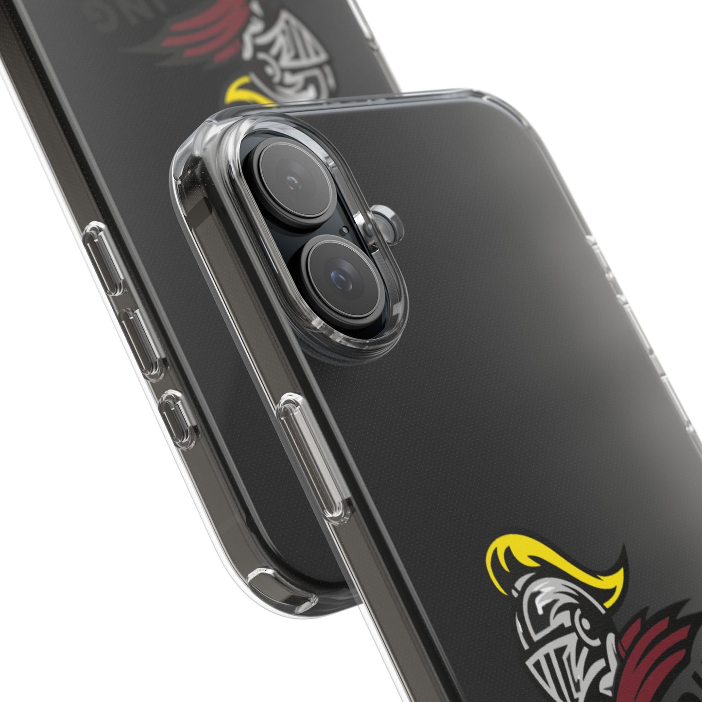 Clear Phone Case with Harding Logo