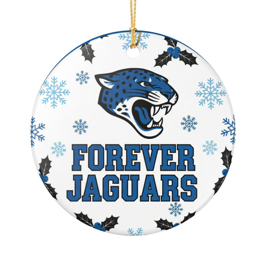 Bloomington Jefferson Jaguars "Forever" Holiday Ornament