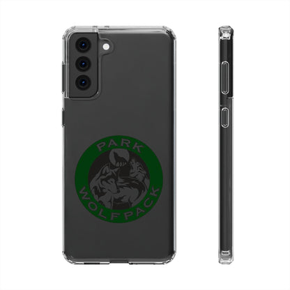 Custom Clear Phone Case - Park Wolfpack Design