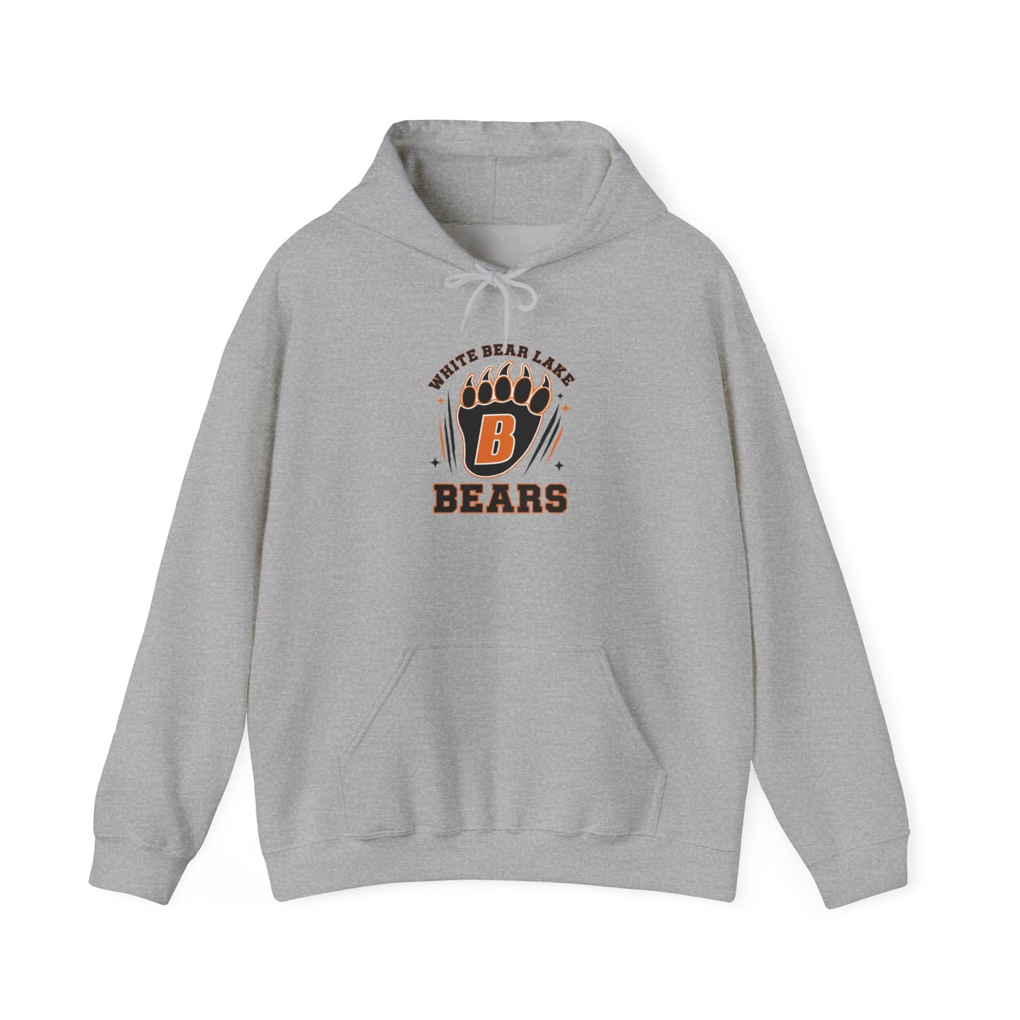 White Bear Lake Bears Block Hoodie