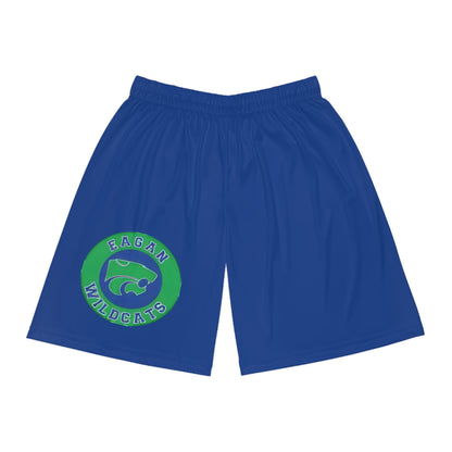 Eagan Wildcats Blue Men's Basketball Shorts - Comfortable Athletic Wear