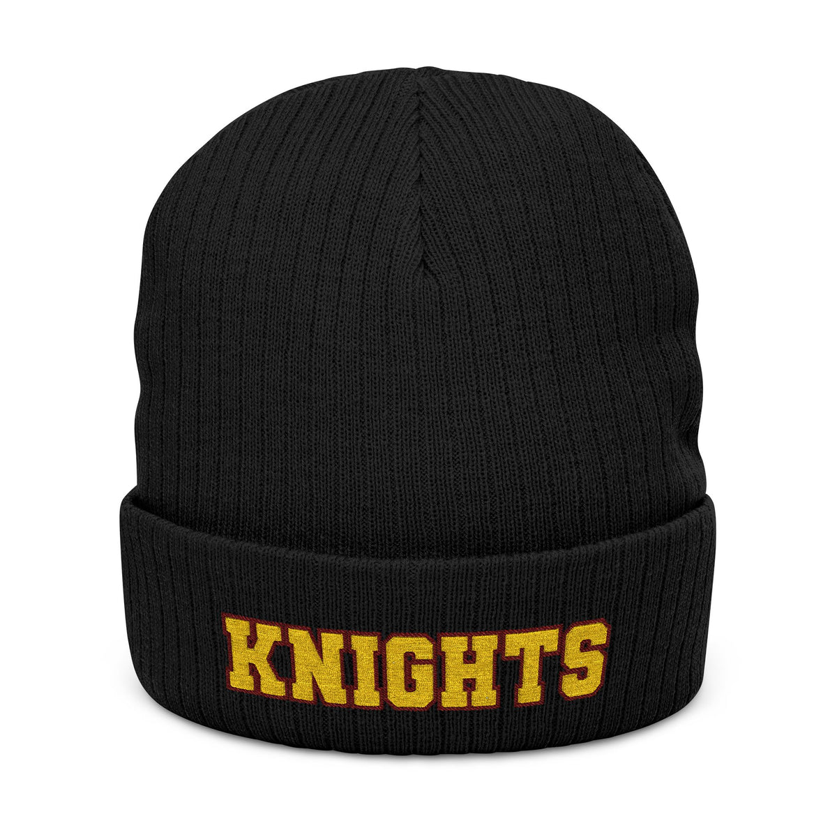 Irondale Knights Embroidered Ribbed Knit Beanie