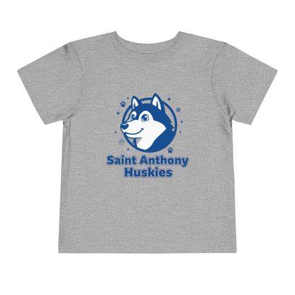 Saint Anthony Huskies Toddler Tee - Short Sleeve Shirt for Kids