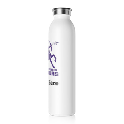 Brooklyn Center Centaurs Slim Water Bottle —  Stainless Insulated Bottle