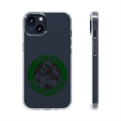 Custom Clear Phone Case - Park Wolfpack Design
