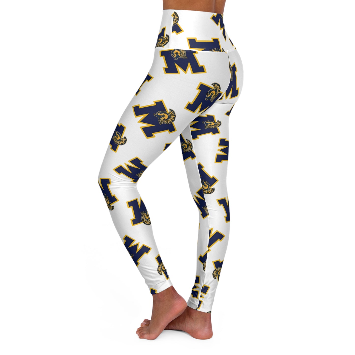 Mahtomedi Zephyrs High Waisted Leggings - Perfect for Athletes & Active Lifestyles