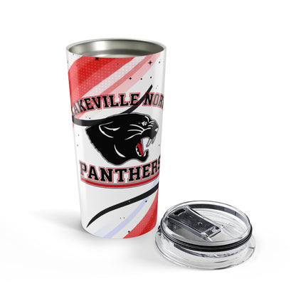 Lakeville North Panthers 20oz Stainless Steel Tumbler — Insulated Travel Cup