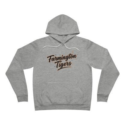Farmington Tigers Retro Script Hoodie — School Spirit Pullover